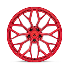 Asanti Black AB39 Red 20x12 Wheels with 5x115 Bolt Pattern - 6MM Offset