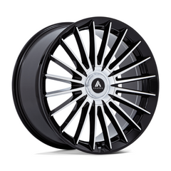 Asanti Black Viceroy 20x9 Gloss Black Machined Wheel with 5x108/112 Bolt Pattern and +45 Offset