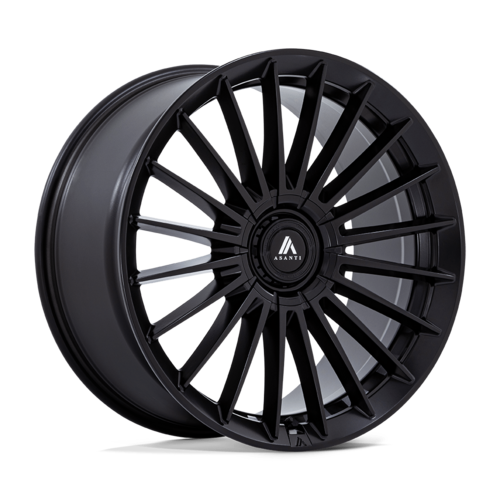 Asanti Black AB048 VICEROY 20x10.5 Matte Black Wheel with 5x112/114.3 Bolt Pattern and +40 Offset