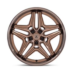 Asanti Black AB46 20x10.5 5x115 Platinum Bronze Wheels - 18mm Offset
