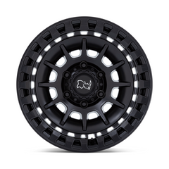 Black Rhino Hard Alloys BARRAGE 17x8.5 Matte Black Wheel with -10 Offset