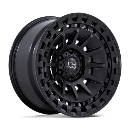Black Rhino Hard Alloys BARRAGE 18x9 Matte Black Wheel with 5x127 Bolt Pattern