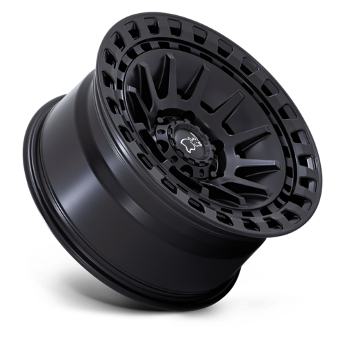 Black Rhino Hard Alloys BARRAGE 18x9 Matte Black Wheel with 5x127 Bolt Pattern