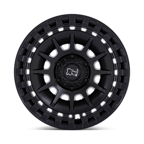 Black Rhino Hard Alloys BARRAGE 18x9 Matte Black Wheel with 5x127 Bolt Pattern