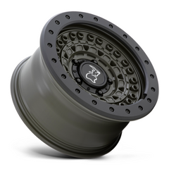 Black Rhino Hard Alloys BRBCD 20X9 6X5.5 OD-Green Black-Rock Guard 0MM Wheel