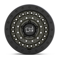 Black Rhino Hard Alloys BRBCD 20X9 6X5.5 OD-Green Black-Rock Guard 0MM Wheel