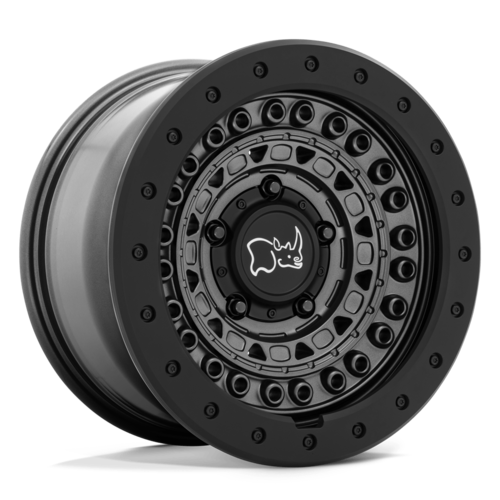 Black Rhino Hard Alloys Barricade 20x9 Inch Gun Black with Black Rock Guard - Offset +10