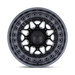 Black Rhino Hard Alloys Alpha 18x9 Matte Black with Gunmetal Lip Off-Road Wheel