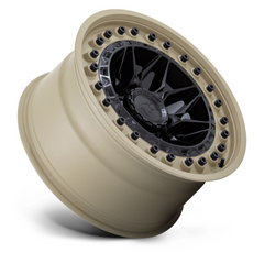 Black Rhino Hard Alloys Alpha 18x9 Matte Black with Sand Lip, 6x139.7 Bolt Pattern, +20 Offset
