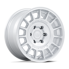Black Rhino Hard Alloys BR015 17X8.5 6X135 Hyper Silver Wheel - 25mm Offset