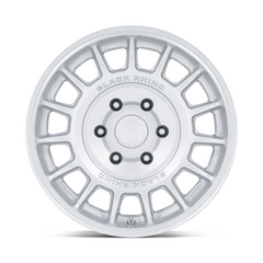 Black Rhino Hard Alloys BR015 17X8.5 6X135 Hyper Silver Wheel - 25mm Offset