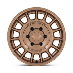 Black Rhino Hard Alloys BR015 VOLL 15x7 Matte Bronze Wheel with 5x100 Bolt Pattern and +15 Offset