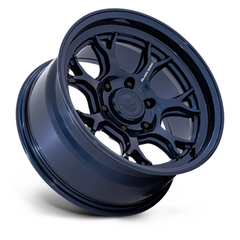 Black Rhino Hard Alloys ETOSHA 17x8.5 Inch Gloss Midnight Blue Wheel with 6x139.7 Bolt Pattern and +20 Offset