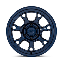 Black Rhino Hard Alloys ETOSHA 17x8.5 Inch Gloss Midnight Blue Wheel with 6x139.7 Bolt Pattern and +20 Offset