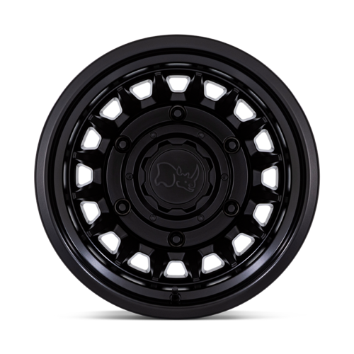 Black Rhino Hard Alloys BR019 ALISO DUALLY 16x6 Matte Black Wheel with -130 Offset