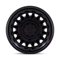 Black Rhino Hard Alloys BR019 ALISO DUALLY 16x6 Matte Black Wheel with -130 Offset