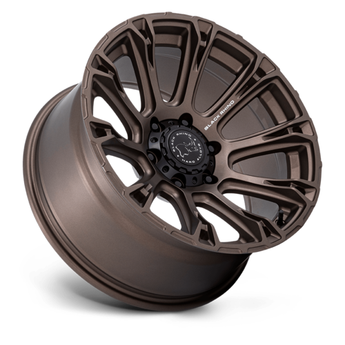 Black Rhino Hard Alloys Diamondback 20x9 Burnt Bronze Wheel with -12 Offset