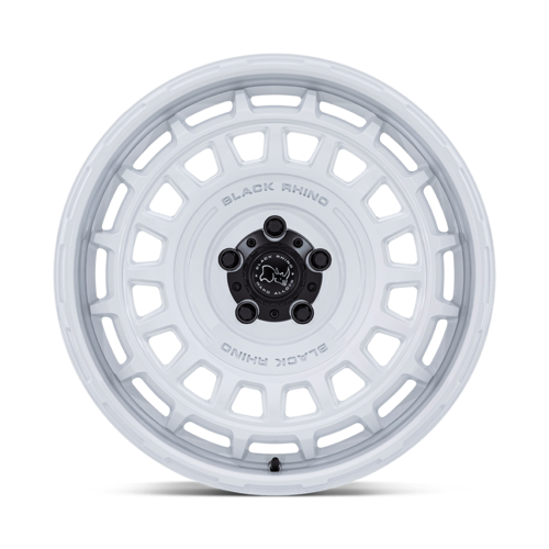 Black Rhino Hard Alloys BR024 AWOL 20x8.5 Inch Gloss White Alloy Wheel with 5x120 Bolt Pattern and +25 Offset
