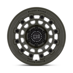 Black Rhino Hard Alloys BR004 17X9 6X5.5 OD-GRN -12MM Wheel