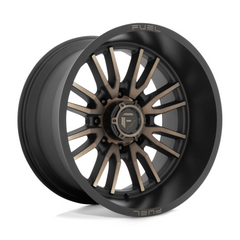 Fuel 1PC D762 22x12 Wheels - Black DDT Finish -44MM Offset