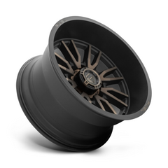 Fuel 1PC D762 22x12 Wheels - Black DDT Finish -44MM Offset