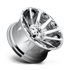 Fuel 1PC D614 20X10 6X135/5.5 Chrome-Plated Wheel -19MM Offset