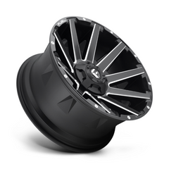 Fuel 1PC D616 22X12 5X4.5/5.0 MT-BLK-MIL -44MM Wheel