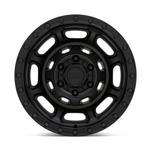 Black Rhino Hard Alloys BR Convoy 17x8.5 Matte Black Off-Road Wheel with -10mm Offset