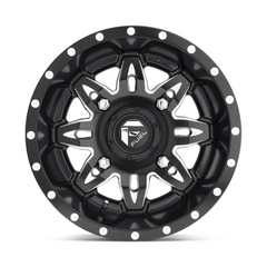 Fuel UTV D567 14X7 4X156 MT-BLK-MIL 13MM - Durable Black Military Wheel