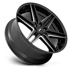 DUB 1PC S267 24X10 G-BLK Mill 30MM Wheel