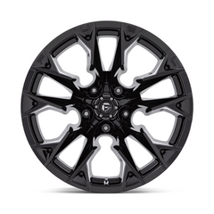 Fuel 1PC D803 20X12 5X5.0 G-BLK-MILL -44MM Wheel