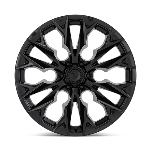 Fuel 1PC D804 FLAME 22x10 Blackout Wheel, 6x5.5 Bolt Pattern, -18 Offset