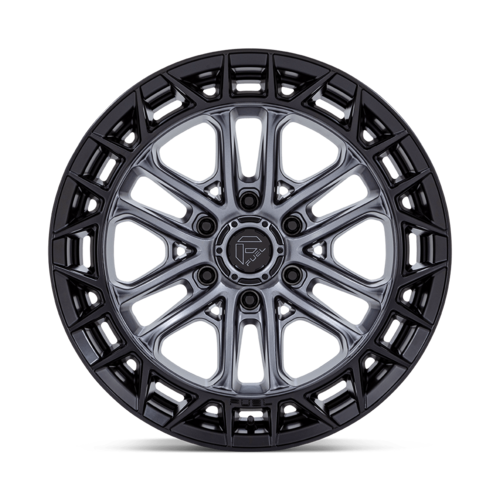 Fuel 1PC FC874 Celsius 20x9 Inch Matte Gunmetal with Matte Black Lip Wheel