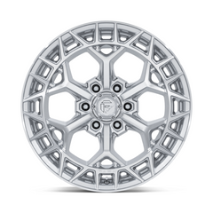 Fuel 1PC FC873 Charger 17x9 Inch Gloss Silver with Machined Face Wheel