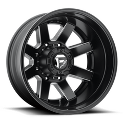Fuel 1PC D538 20X8.25 8X6.5 MT-BLK-MIL Wheel
