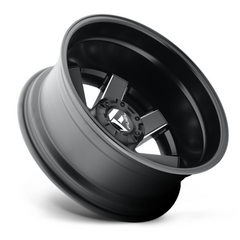 Fuel 1PC D538 20X8.25 8X6.5 MT-BLK-MIL Wheel