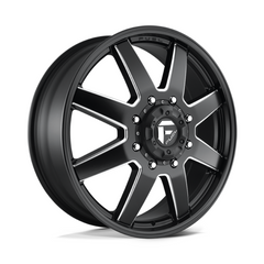 Fuel 1PC D538 24X8.25 Off-Road Wheel - 8X210 MT-BLK-MIL 105MM