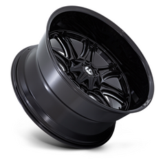 Fuel 1PC D853 20X9 5X5.5/150 Gloss Black Mill Wheel