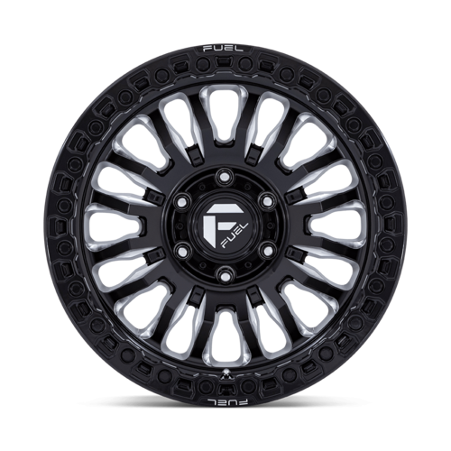 Fuel 1PC RINCON 18x9 Inch Gloss Black Milled Alloy Wheel - 8x165.1 Bolt Pattern +1 Offset