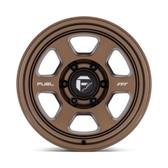 Fuel 1PC D860 17X8.5 6X5.5 M-BRNZ -10MM Wheels