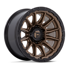 Fuel 1PC D866 20X10 5X5.0 M-BRNZ GB-LP -18MM Wheel