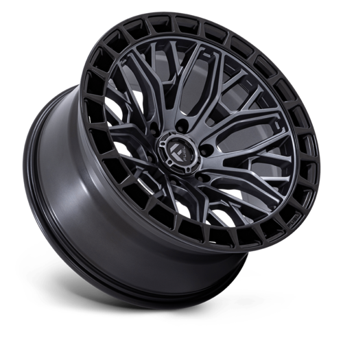 Fuel 1PC FC869 Sigma 22x9.5 Matte Gunmetal with Black Lip Wheel