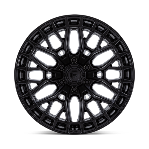 Fuel 1PC FC869 Sigma 17x9 Blackout with Gloss Black Lip