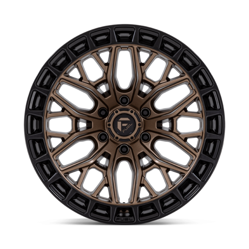 Fuel 1PC FC869 Sigma 22x9.5 Inch Matte Bronze with Matte Black Lip Wheel