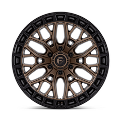 Fuel 1PC FC869 Sigma 22x9.5 Inch Matte Bronze with Matte Black Lip Wheel