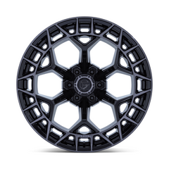 Fuel 1PC FC873 Charger 17x9 Inch Gloss Black with Brushed Dark Tint Wheel