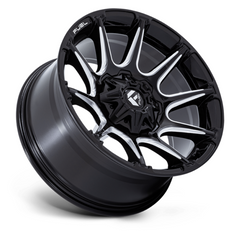 Fuel 1PC FC880 SUPER C 22x10 Gloss Black Milled Wheels - Offset -18