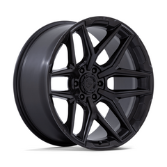 Fuel 1PC D854 20X9 6X5.5 Black-Out Wheel