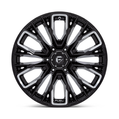 Fuel 1PC D849 17X9 Wheel - 6X135 Bolt Pattern, Gloss Black with Mill Finish