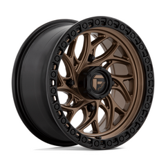 Fuel UTV D777 15X7 4X137 Black Ring Wheel - 10MM